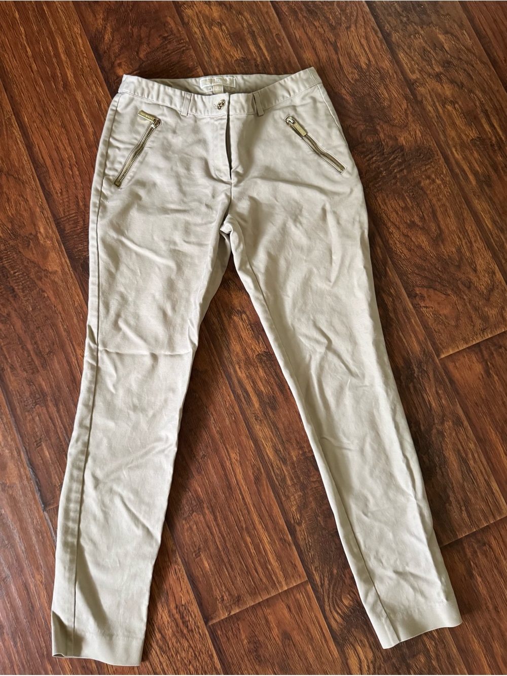 Michael Kor’s Slim Fit Khaki Chinos Women’s 2